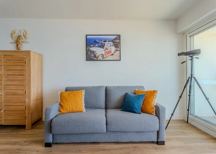 Coup De Coeur Face A L'ocean Apartmán *